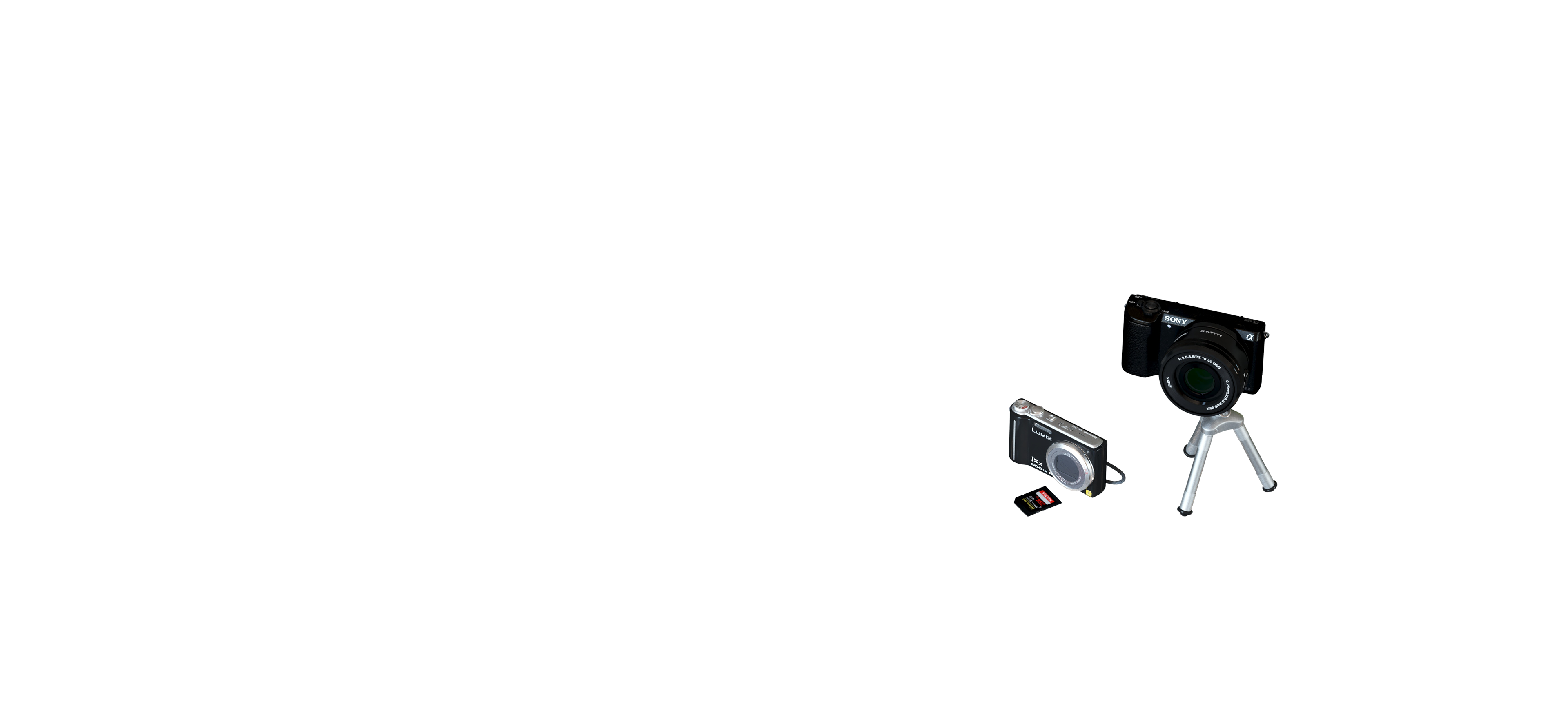 Geschikt voor elk type camera